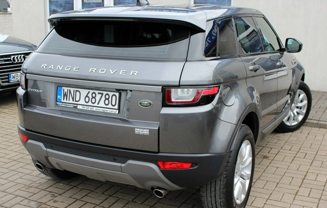 Land Rover Range Rover Evoque cena 109900 przebieg: 89000, rok produkcji 2018 z Łask małe 529